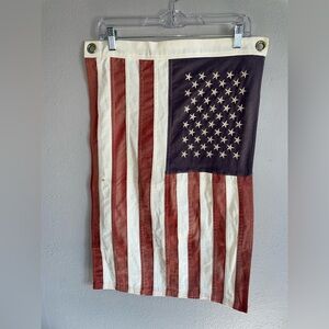Small flag vintage mini flag faded